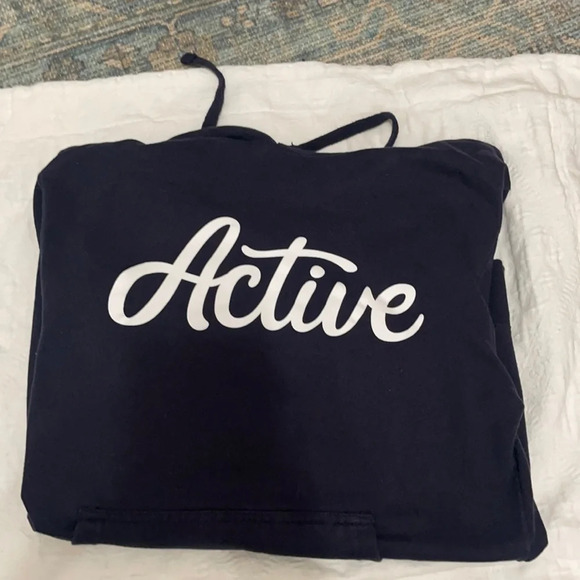 Active Small Blue Sweatshirt Hoodie - Picture 3 of 5